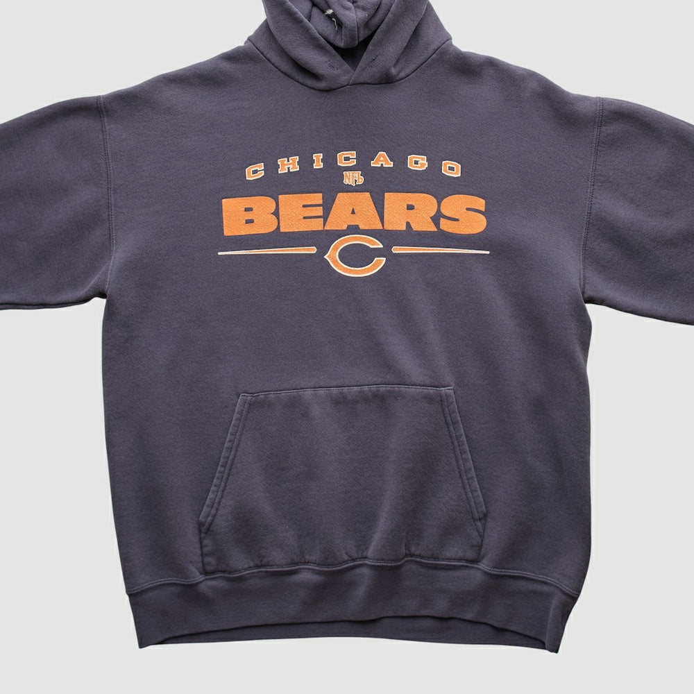 Chicago Bears NFL 2000s Hooded Pullover Sweatshirt - Charcoal Vintage outlet