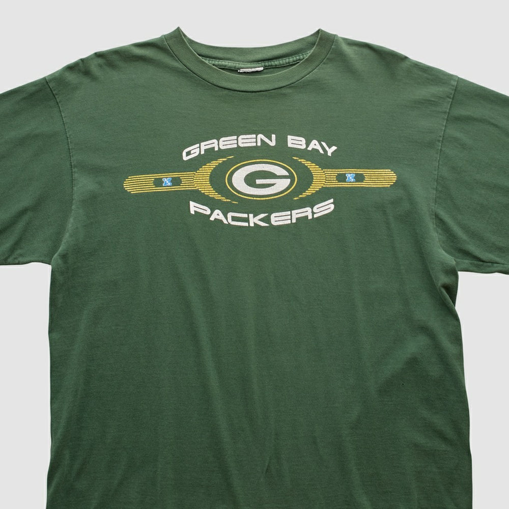 Green Bay Packers 2000s Long Sleeve T-shirt - Green Vintage discount