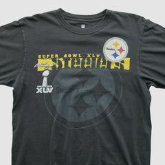 Pittsburgh Steelers NFL 2011 Long Sleeve T-shirt - Charcoal Vintage discount