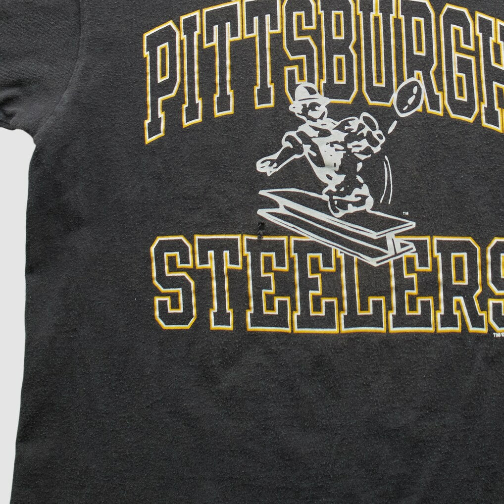 Pittsburgh Steelers Champion 1994 T-shirt - Black Vintage discount