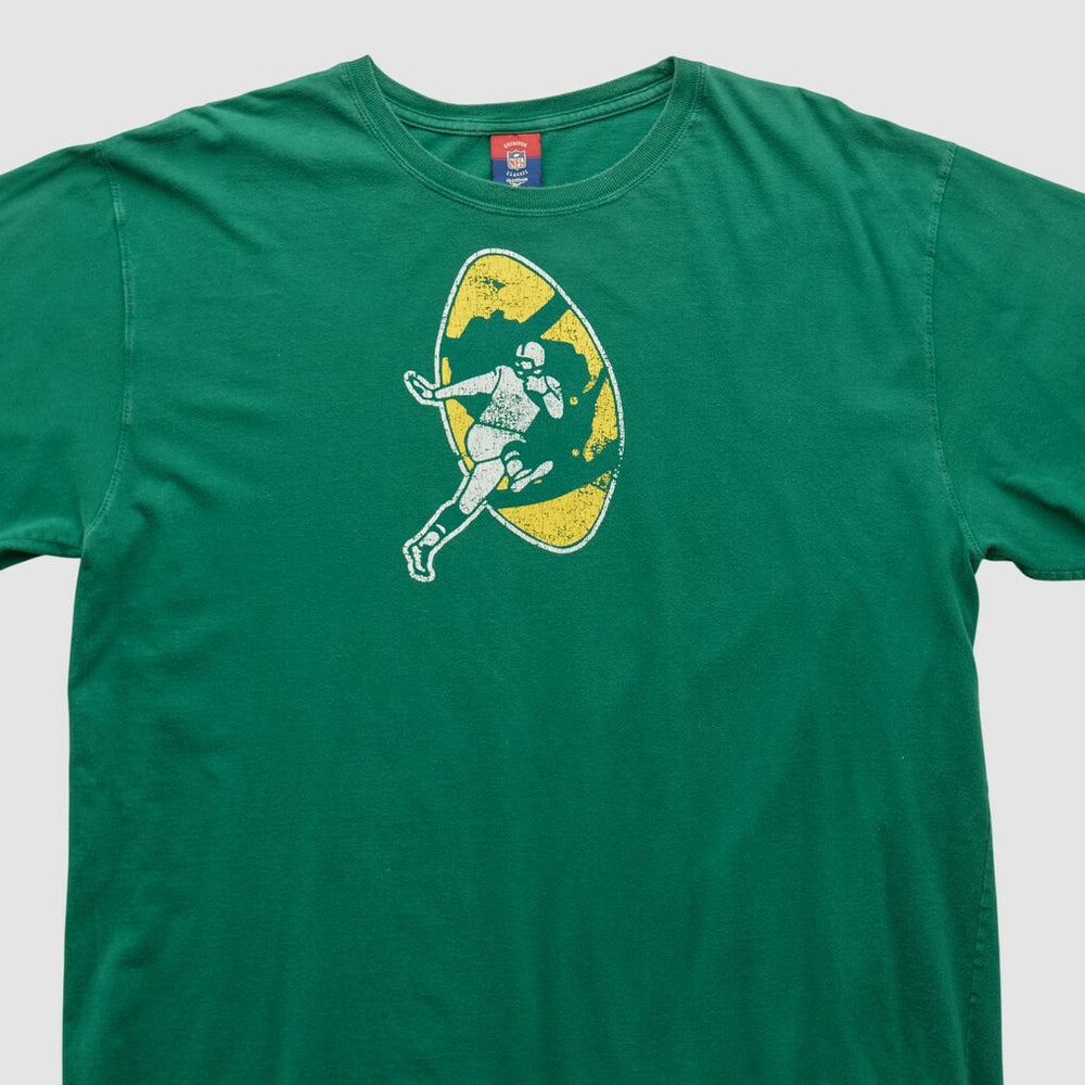 Green Bay Packers Reebok 2000s T-shirt - Green Vintage sale