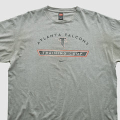 Atlanta Falcons 2000s T-shirt - Heather Gray Vintage sale