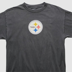 Pittsburgh Steelers Reebok 2000s T-shirt - Charcoal Vintage online
