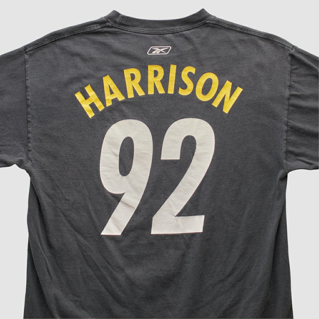 Pittsburgh Steelers Reebok 2000s T-shirt - Charcoal Vintage online
