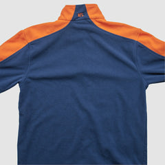 Denver Broncos NFL 2000s 1/4 Zip Sweatshirt - Navy Vintage on sale