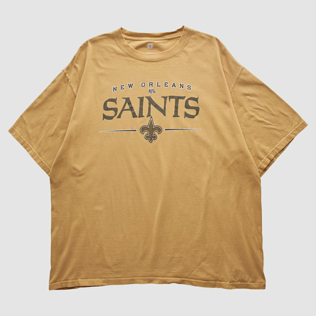 New Orleans Saints NFL 2000s T-shirt - Tan Vintage on sale