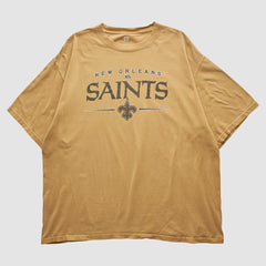 New Orleans Saints NFL 2000s T-shirt - Tan Vintage on sale