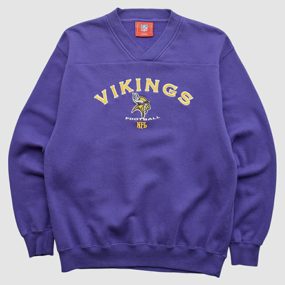 Minnesota Vikings NFL 2000s Pullover Sweatshirt - Purple Vintage outlet