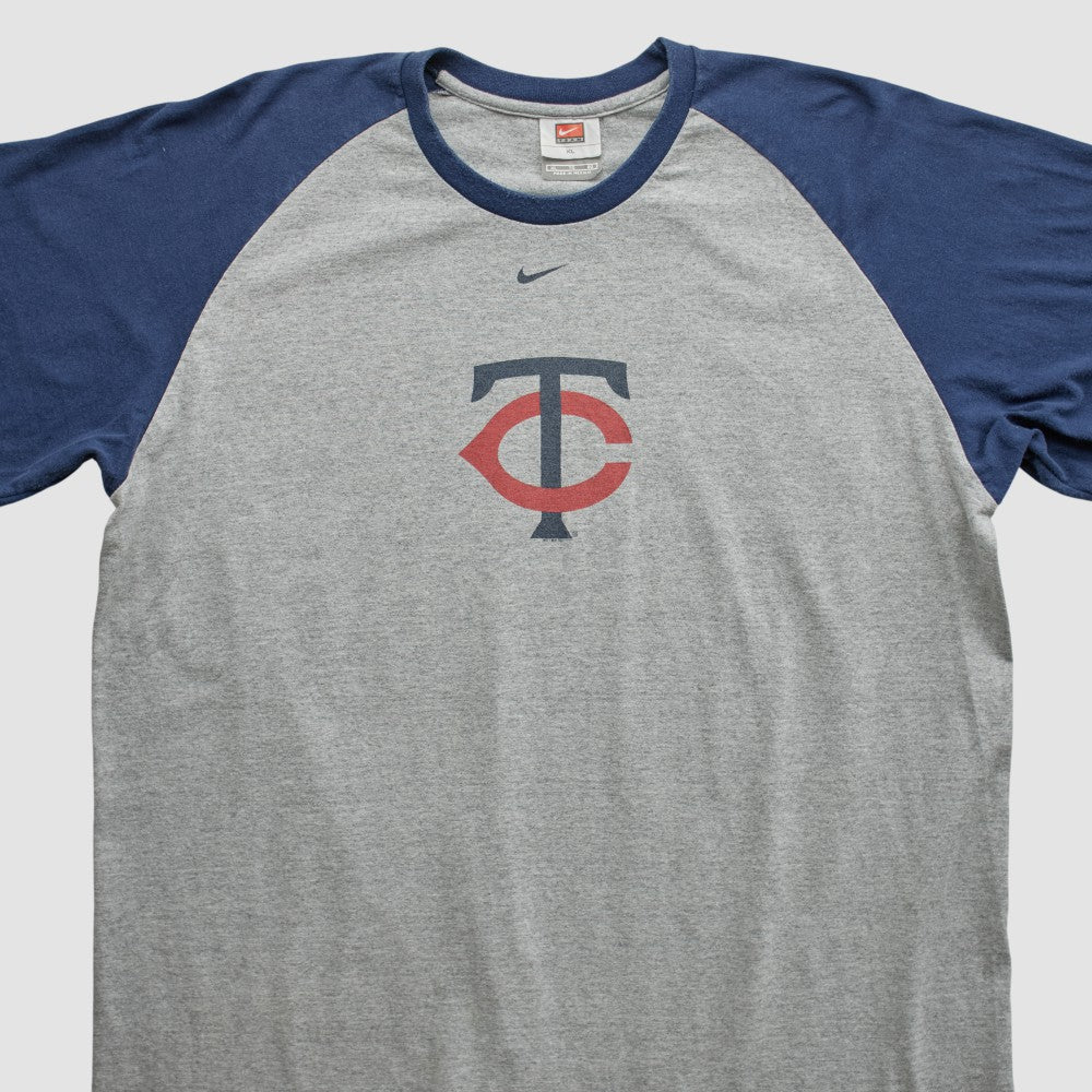Minnesota Twins 2000s T-shirt Heather Gray Vintage