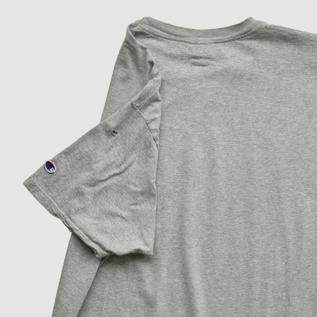 New York Giants Champion 90s T-shirt - Heather Gray Vintage for sale