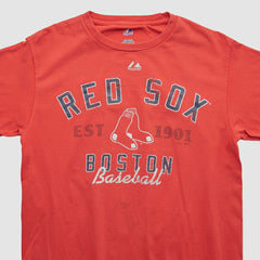 Boston Red Sox Majestic 2010s T-shirt Red Vintage