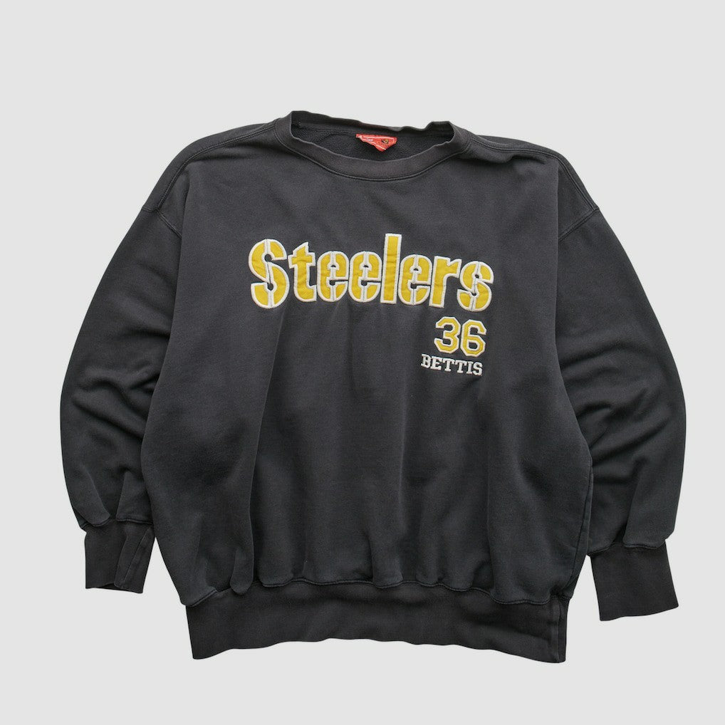 Pittsburgh Steelers NFL 2000s Pullover Sweatshirt - Black Vintage cheap