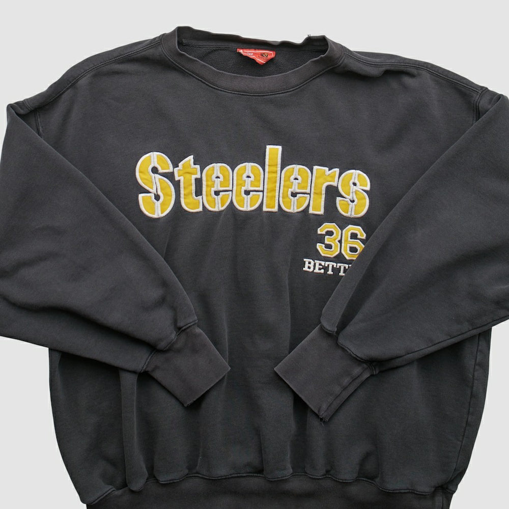 Pittsburgh Steelers NFL 2000s Pullover Sweatshirt - Black Vintage cheap