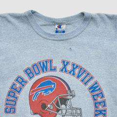 Buffalo Bills Champion 1993 T-shirt - Heather Gray Vintage online