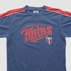 Minnesota Twins Lee Apparel T-shirt Navy Vintage
