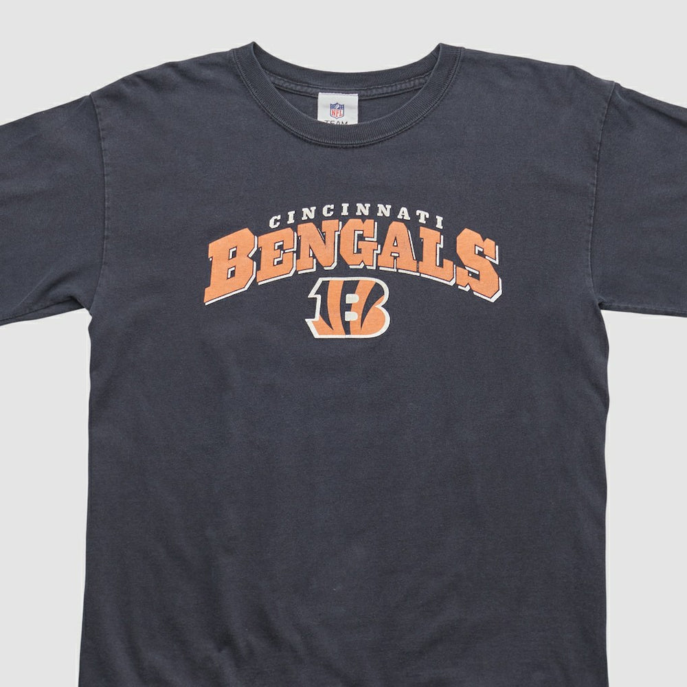 Cincinnati Bengals NFL 2010s Long Sleeve T-shirt - Charcoal Vintage sale