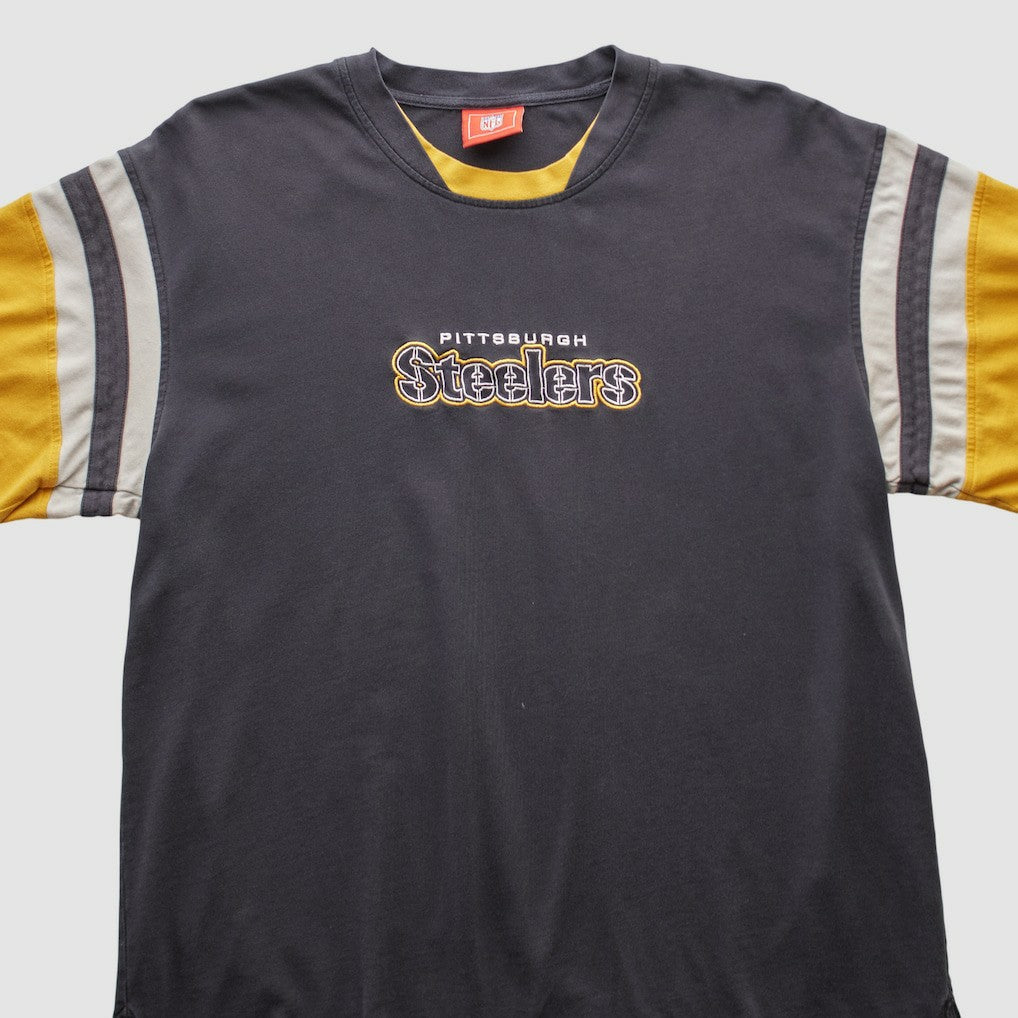 Pittsburgh Steelers NFL 2000s T-shirt - Black Vintage for sale