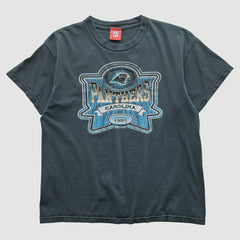 Carolina Panthers NFL 2000s T-shirt - Navy Vintage for sale