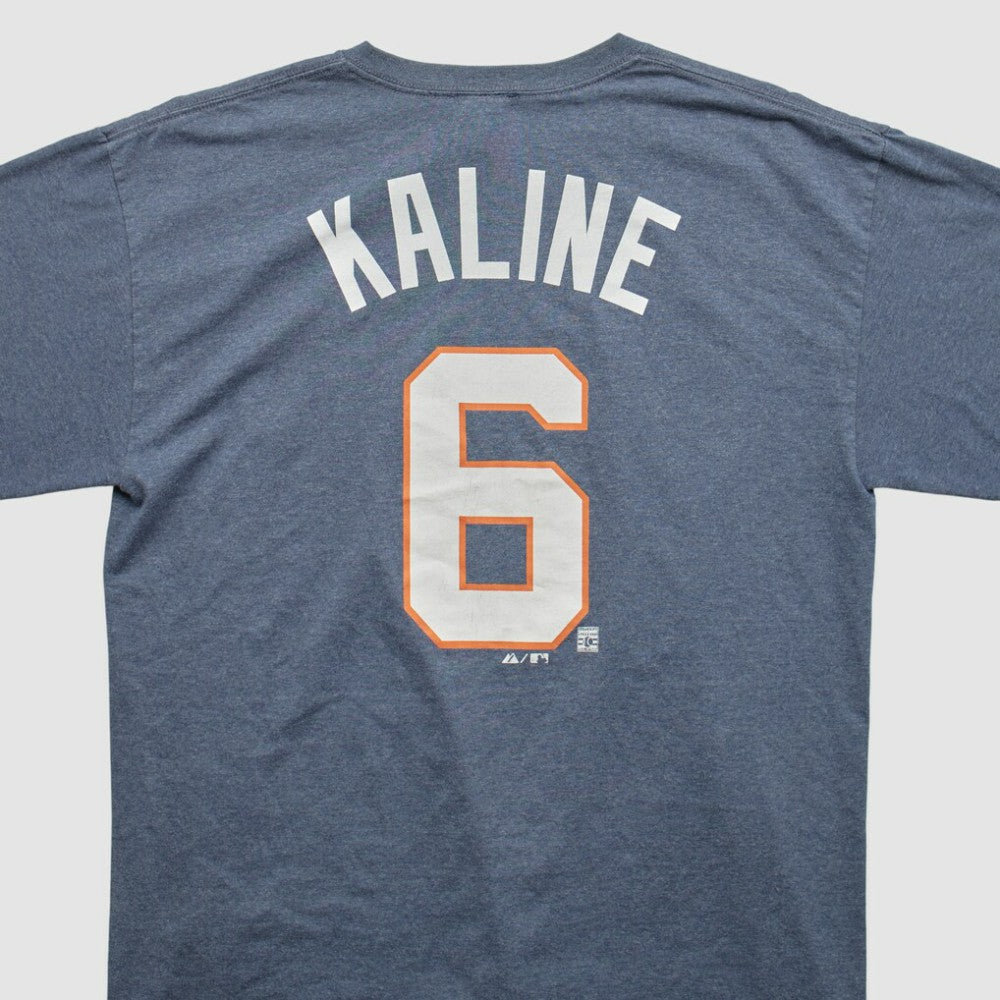Detroit Tigers Majestic 2010s T-shirt Blue Vintage