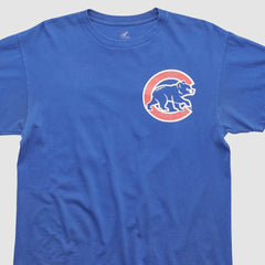 Chicago Cubs Majestic 2010s T-shirt Blue Vintage