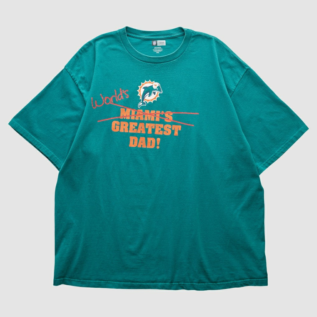 Miami Dolphins NFL 2010s T-shirt - Teal Vintage for sale