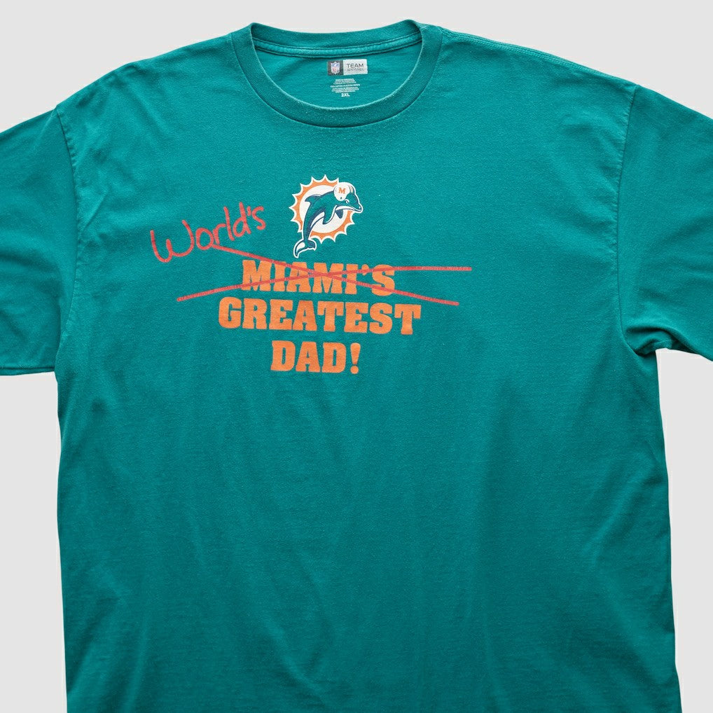 Miami Dolphins NFL 2010s T-shirt - Teal Vintage for sale
