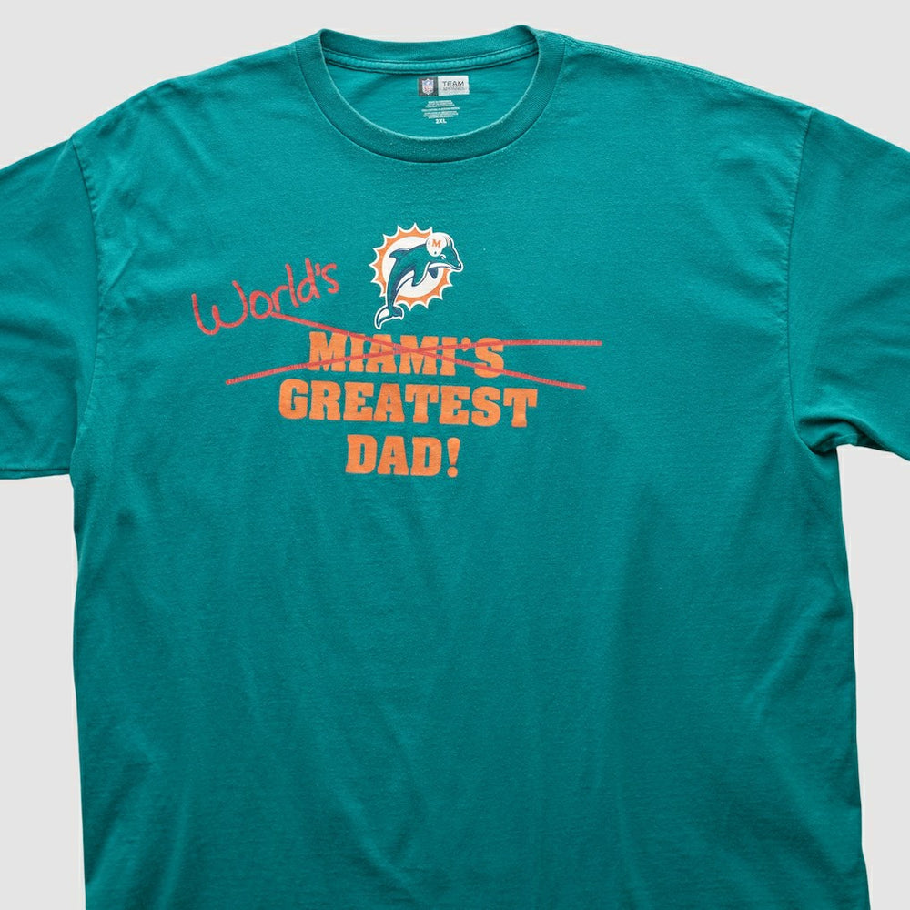 Miami Dolphins NFL 2010s T-shirt - Teal Vintage for sale