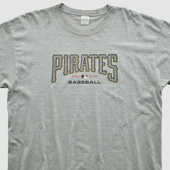 Pittsburgh Pirates Majestic 2003 T-shirt Heather Gray Vintage