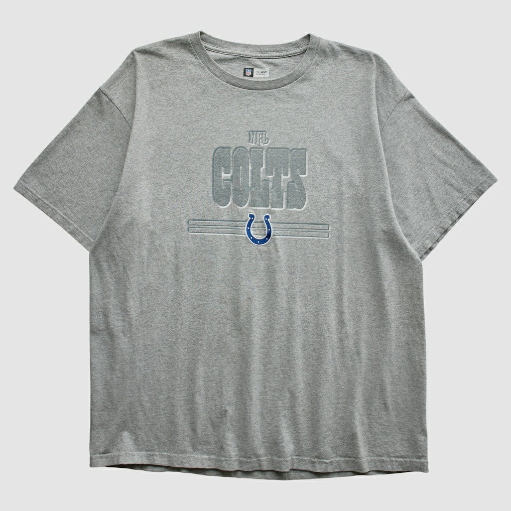 Indianapolis Colts NFL 2010s T-shirt - Heather Gray Vintage sale
