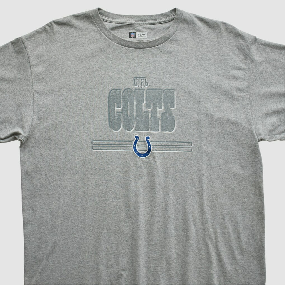 Indianapolis Colts NFL 2010s T-shirt - Heather Gray Vintage sale