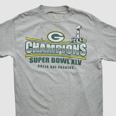 Green Bay Packers 2011 T-shirt - Heather Gray Vintage on sale