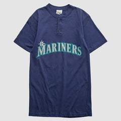 Seattle Mariners Majestic 2000s T-shirt Navy Vintage