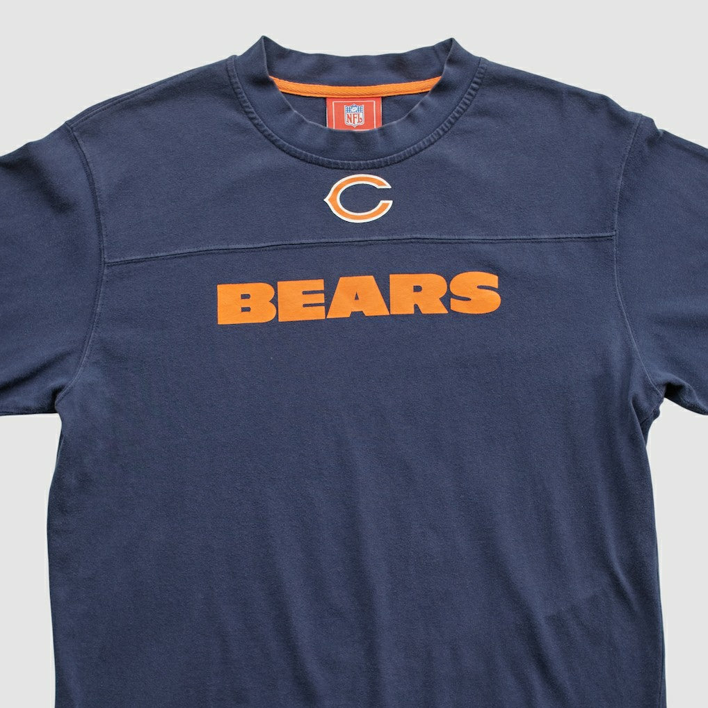 Chicago Bears NFL 2000s Long Sleeve T-shirt - Navy Vintage discount