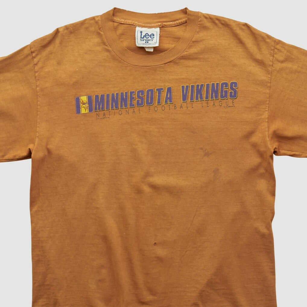 Minnesota Vikings Lee Apparel 2000s Long Sleeve T-shirt - Brown Vintage cheap