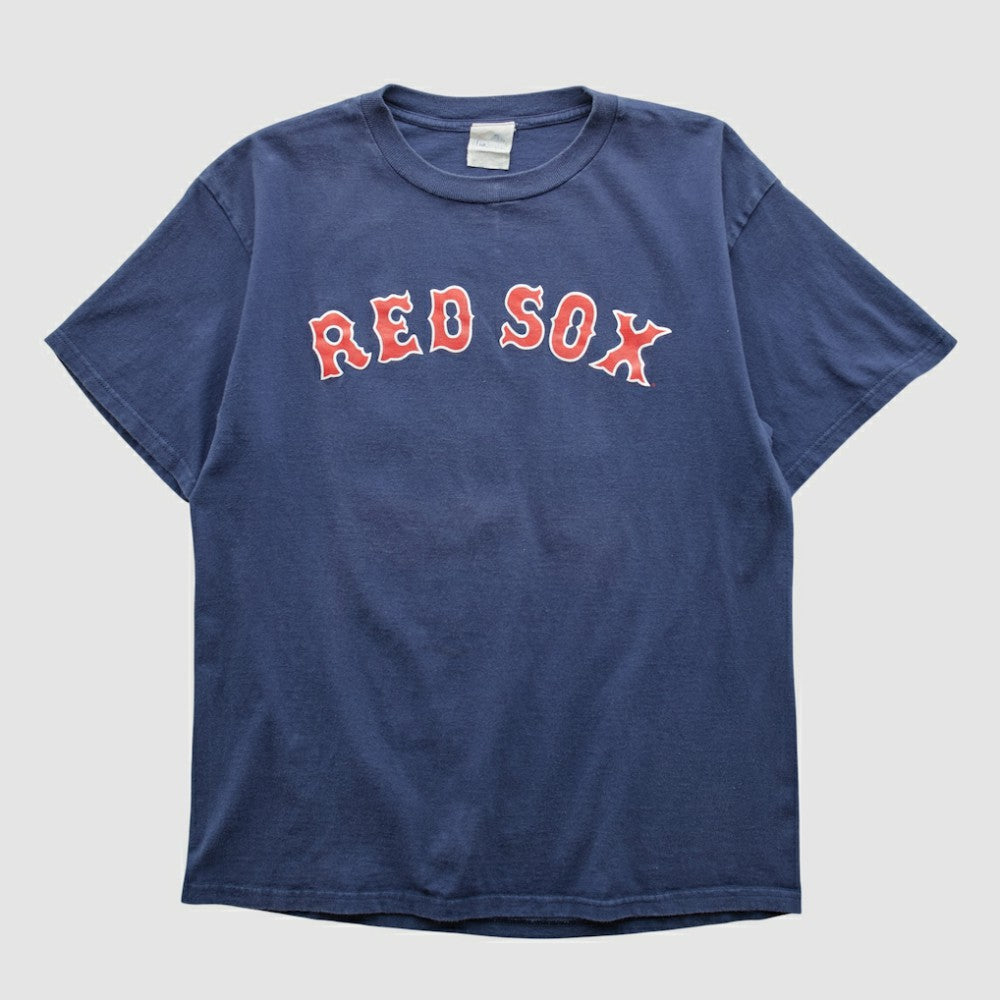 Boston Red Sox Majestic 2000s T-shirt Navy Vintage