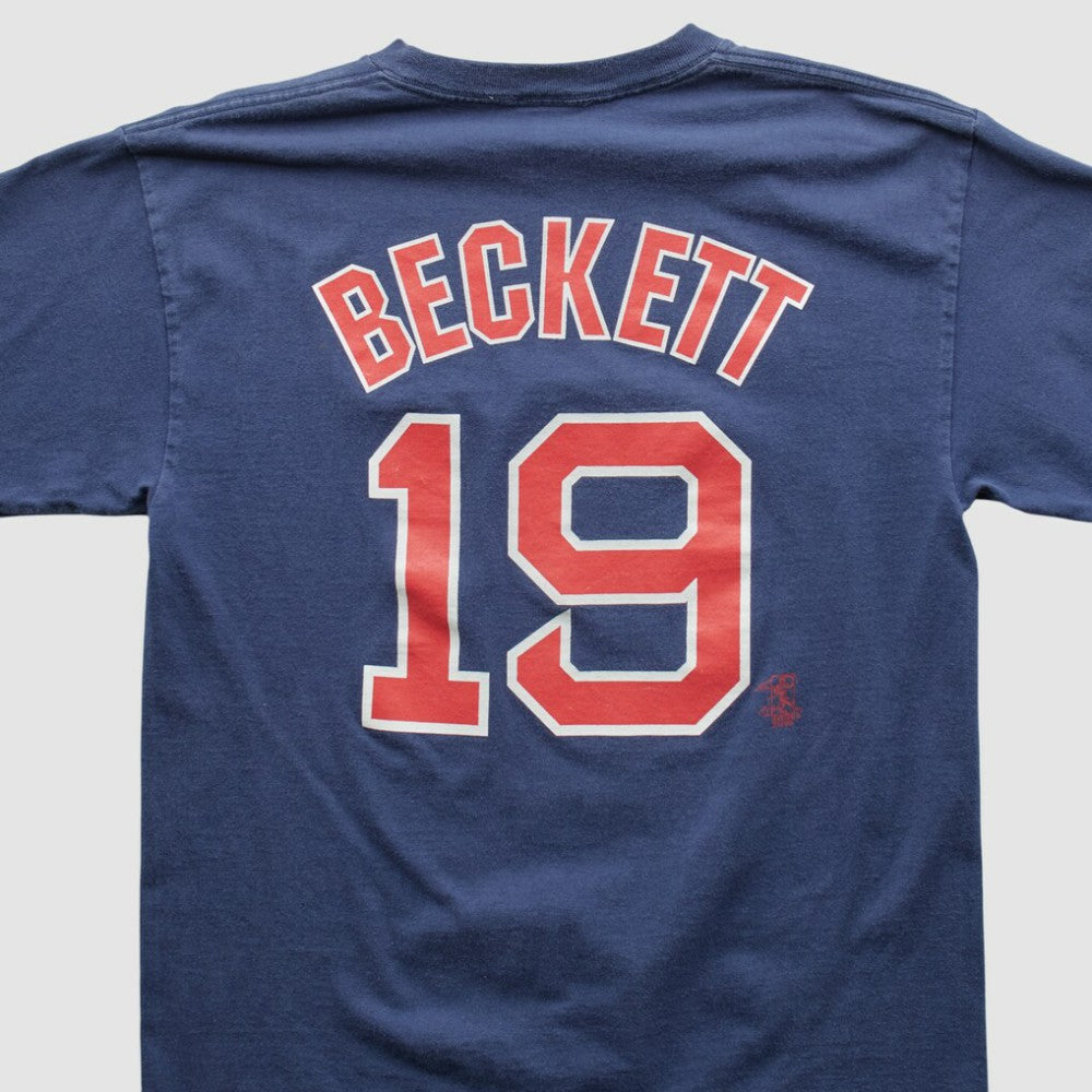 Boston Red Sox Majestic 2000s T-shirt Navy Vintage