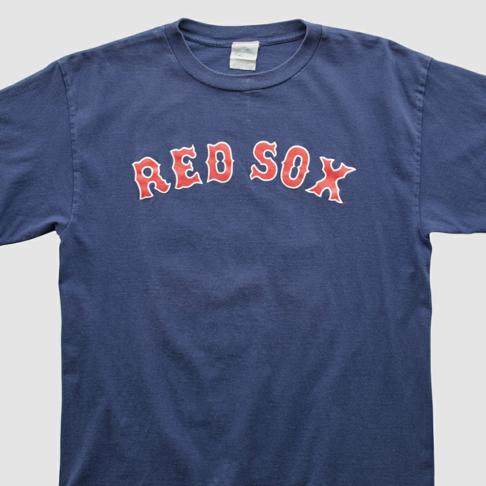Boston Red Sox Majestic 2000s T-shirt Navy Vintage