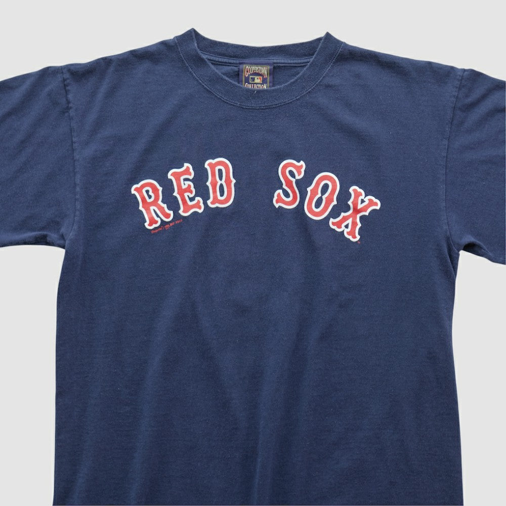 Boston Red Sox Majestic 2000s T-shirt Navy Vintage