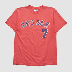 Boston Red Sox Majestic 2000s T-shirt Red Vintage