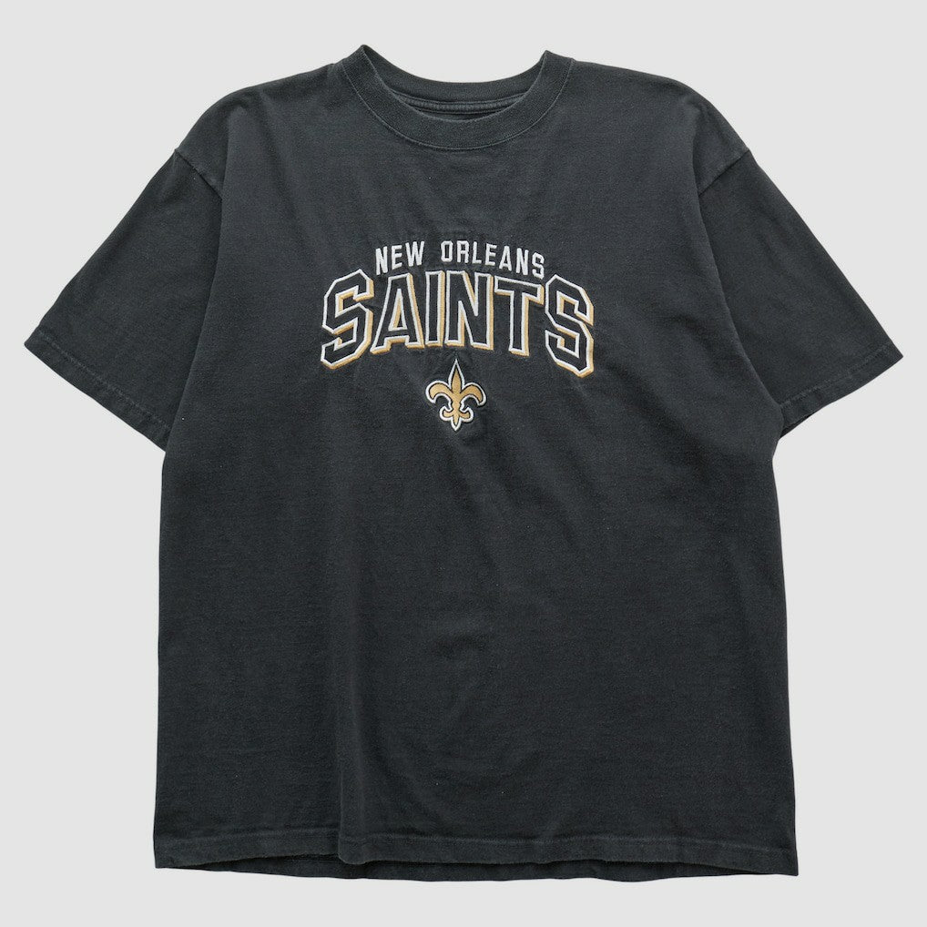 New Orleans Saints Reebok 2000s T-shirt - Black Vintage on sale
