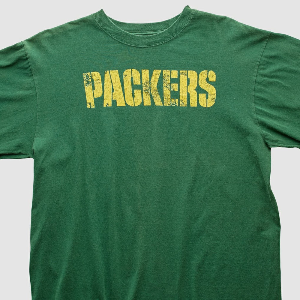 Green Bay Packers Reebok 2000s Long Sleeve T-shirt - Green Vintage outlet