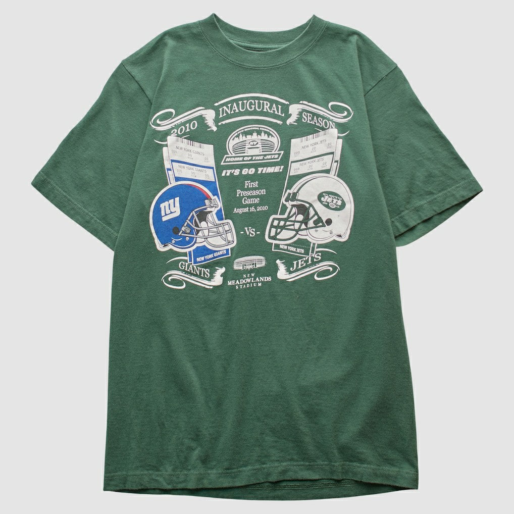 New York Jets Reebok 2010 T-shirt - Green Vintage discount