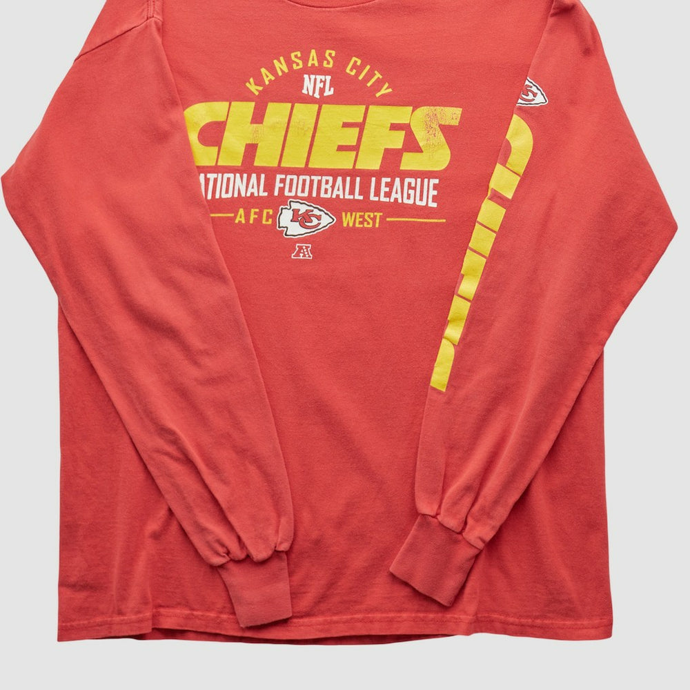 Kansas City Chiefs NFL 2010s Long Sleeve T-shirt - Red Vintage outlet
