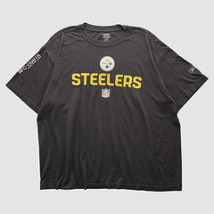 Pittsburgh Steelers Reebok 2000s T-shirt - Black Vintage on sale