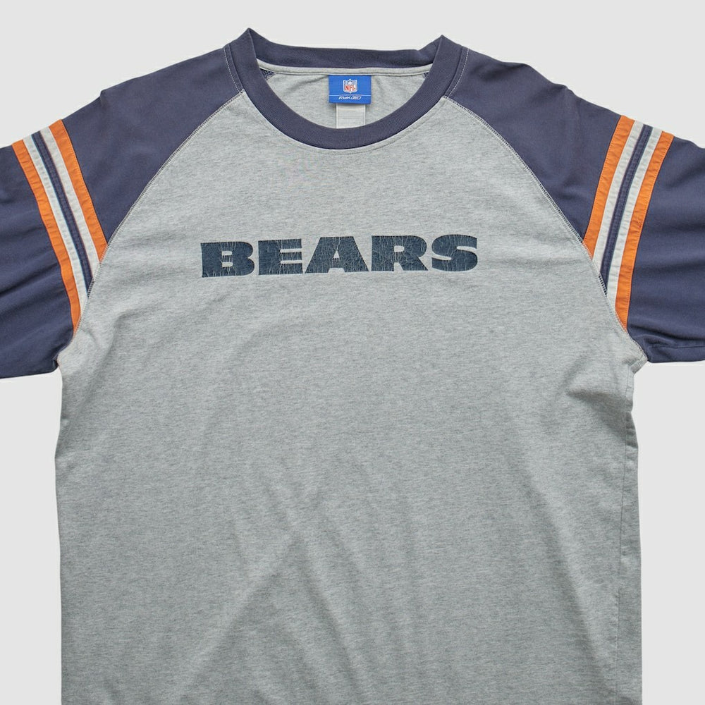 Chicago Bears NFL 2000s Long Sleeve T-shirt - Heather Gray Vintage outlet