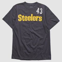 Pittsburgh Steelers Reebok 2000s T-shirt - Black Vintage discount