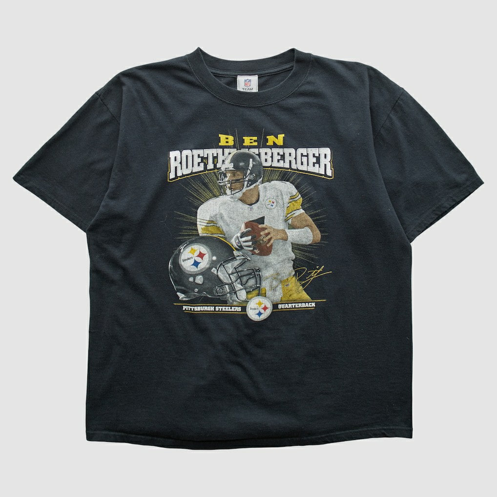 Pittsburgh Steelers NFL 2010s T-shirt - Black Vintage discount