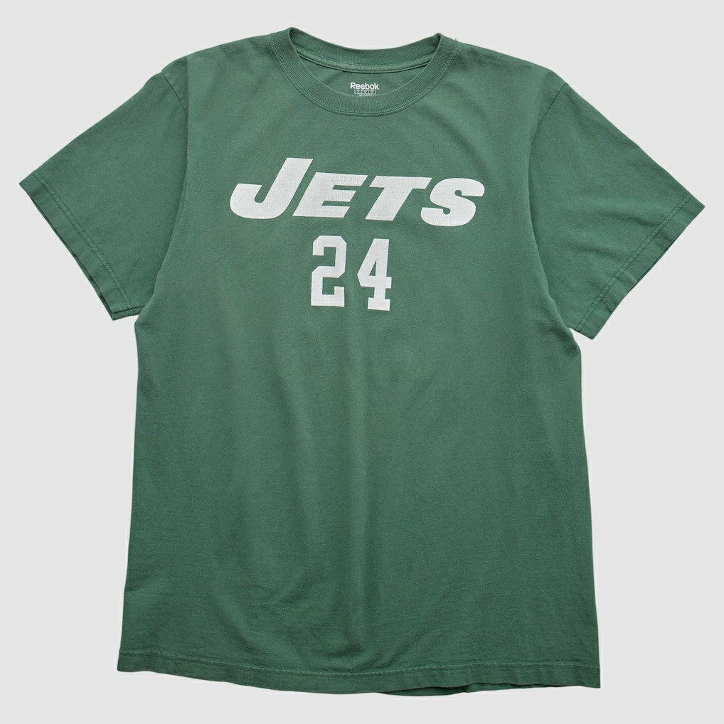 New York Jets Reebok 2000s T-shirt - Green Vintage on sale