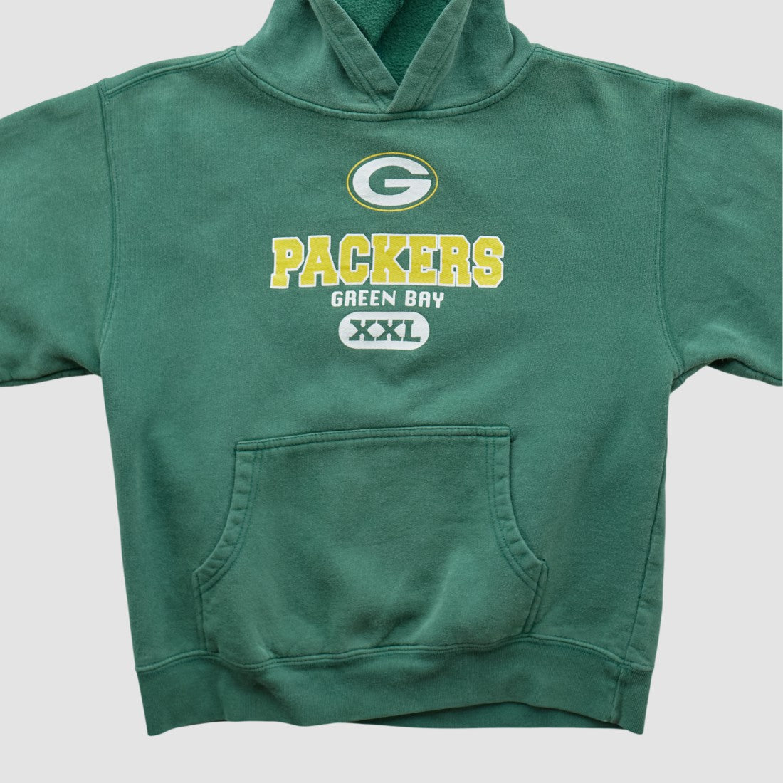 Green Bay Packers NFL 2000s Hooded Sweatshirt - Green Vintage sale