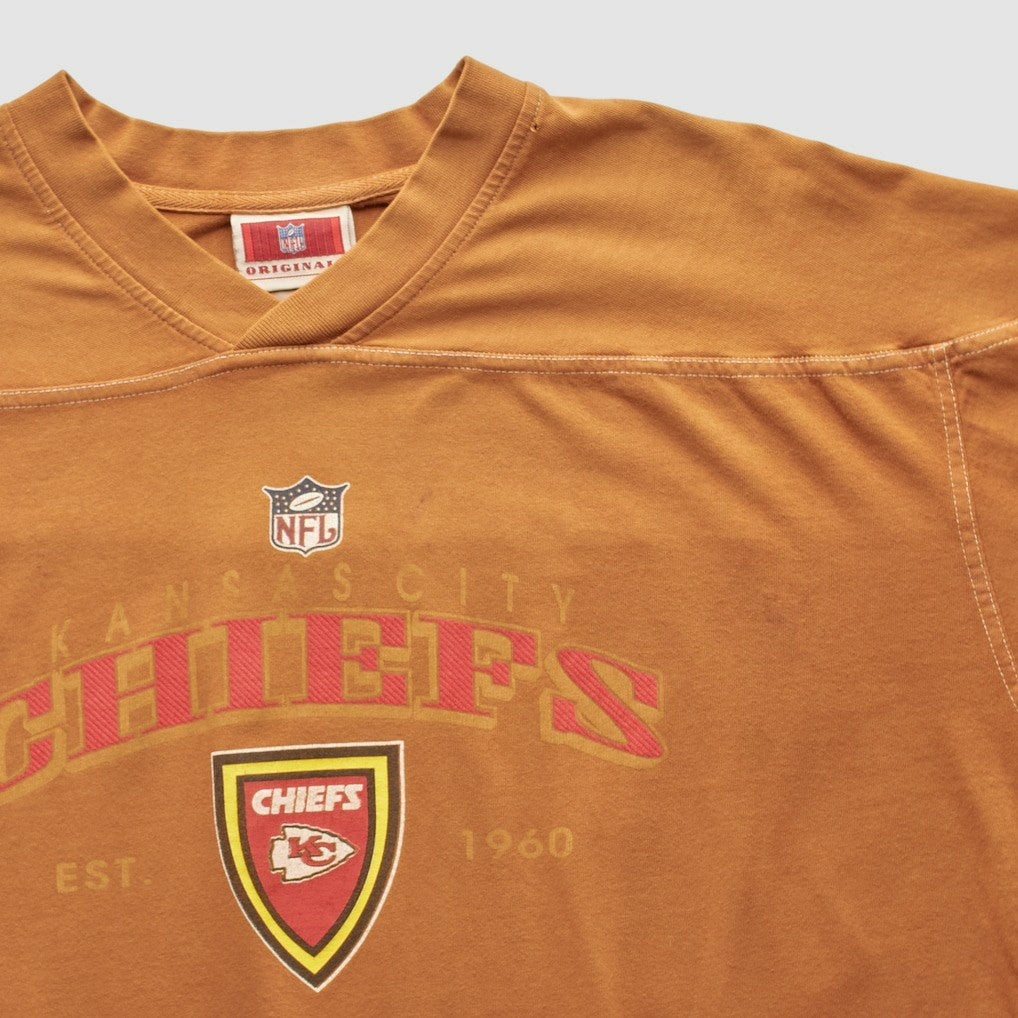Kansas City Chiefs NFL 2000s Pullover Sweatshirt - Brown Vintage sale